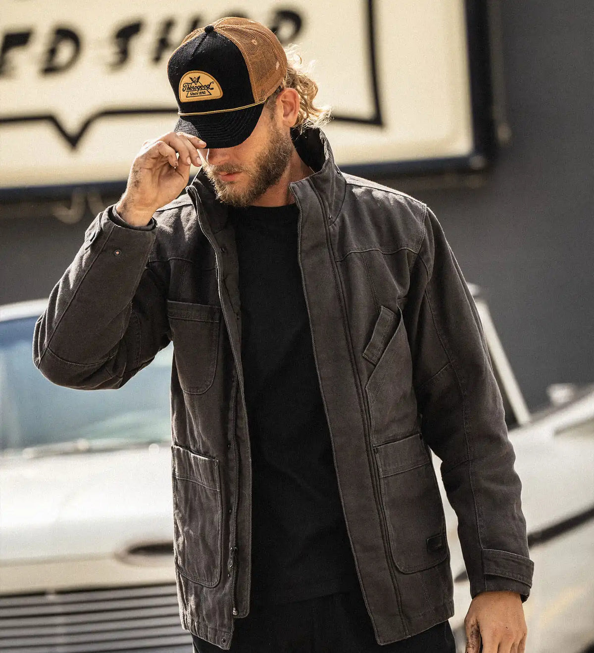 Thorogood American Heritage Heavyweight Stone-Washed Canvas Insulated Jacket
