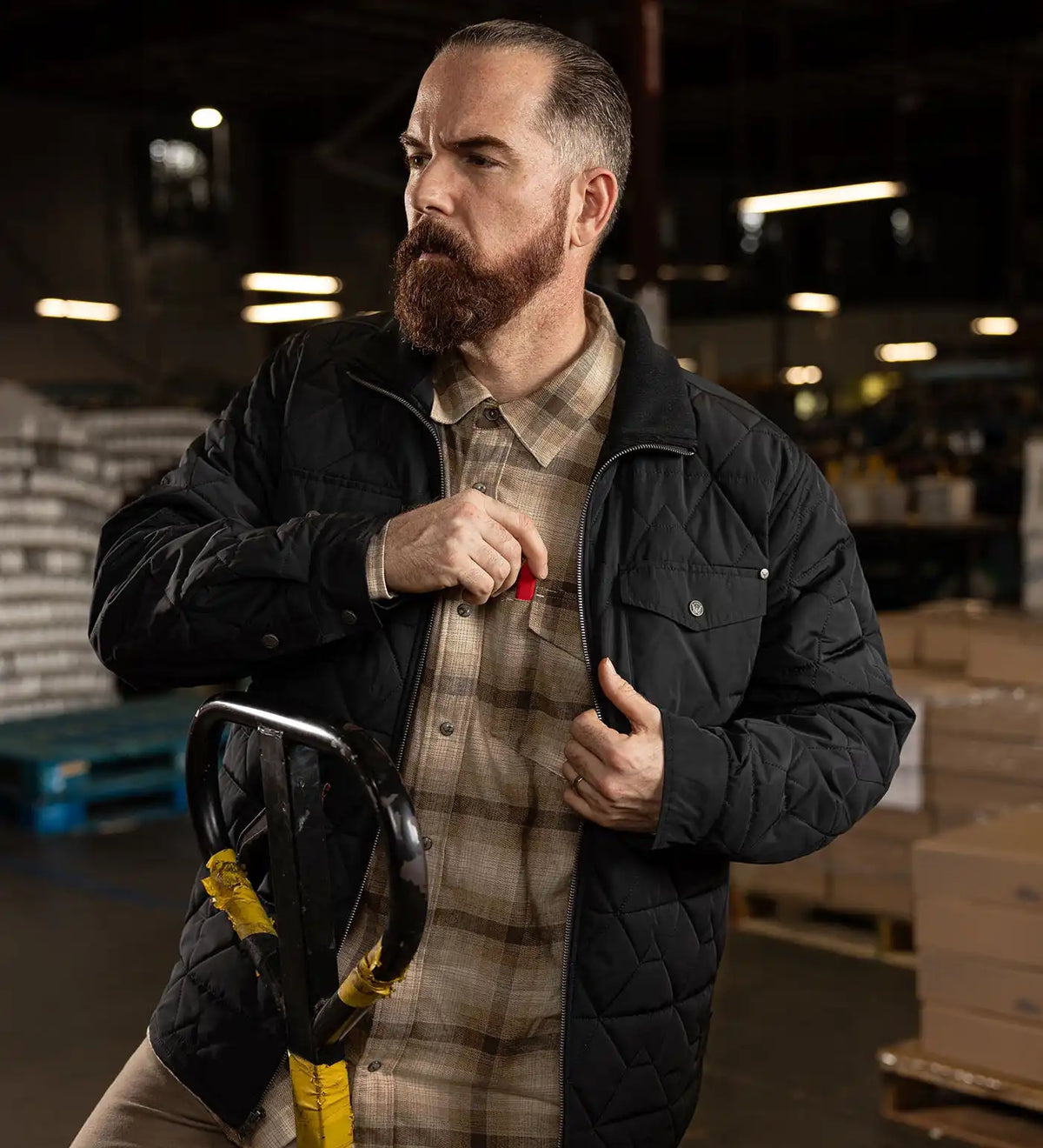 Thorogood Outrider Durable Water Repellent Quilted Zip Up Jacket