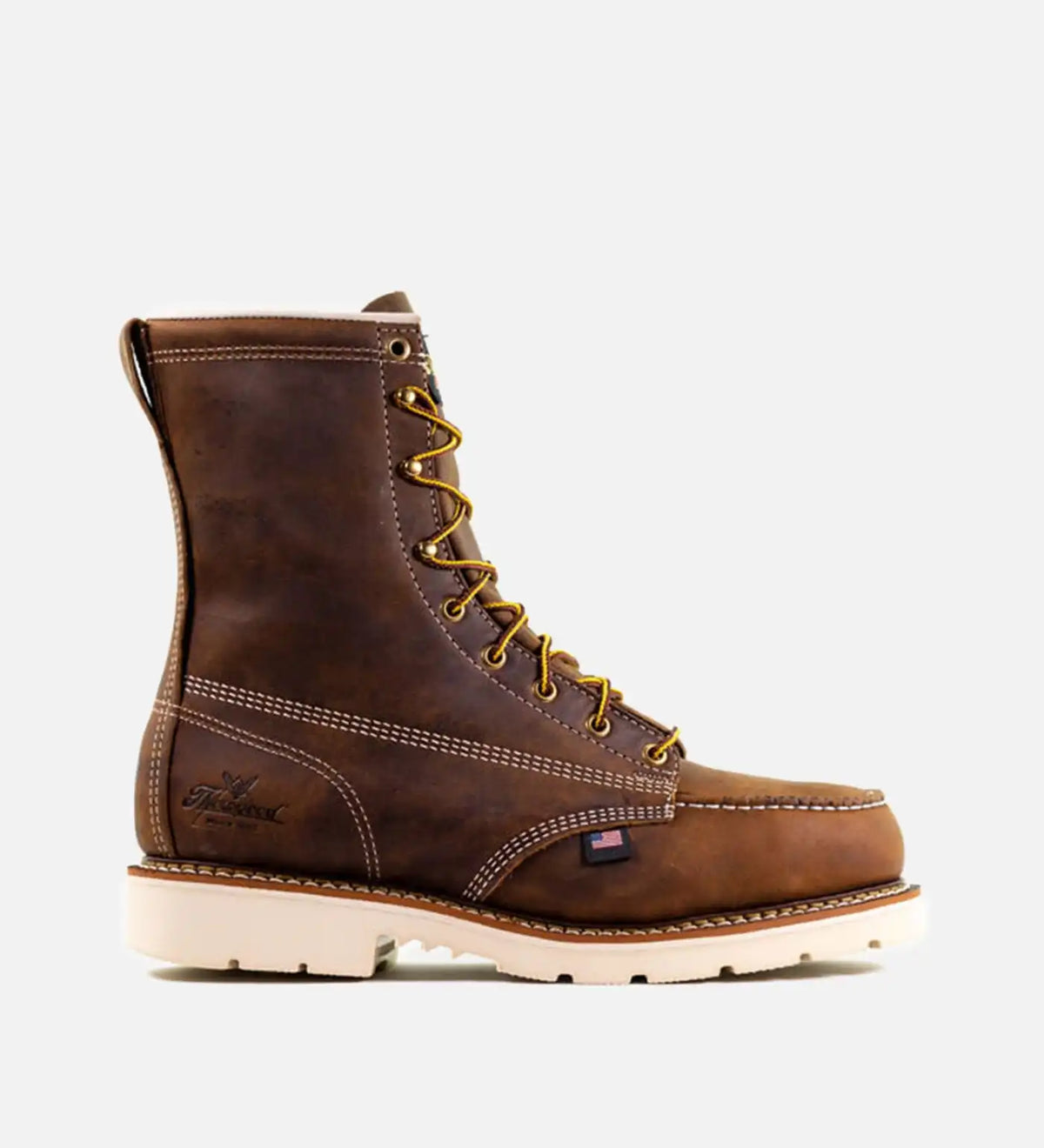 Thorogood American Heritage 8" Steel Safety Toe Work Boots for Men