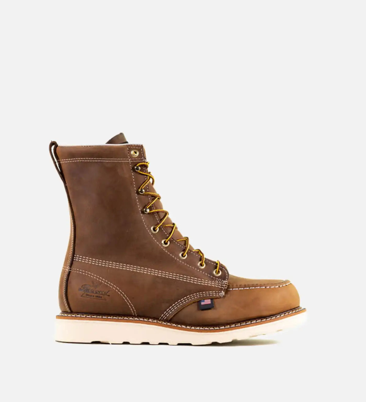 Thorogood American Heritage 8" Steel Safety Toe Work Boots for Men