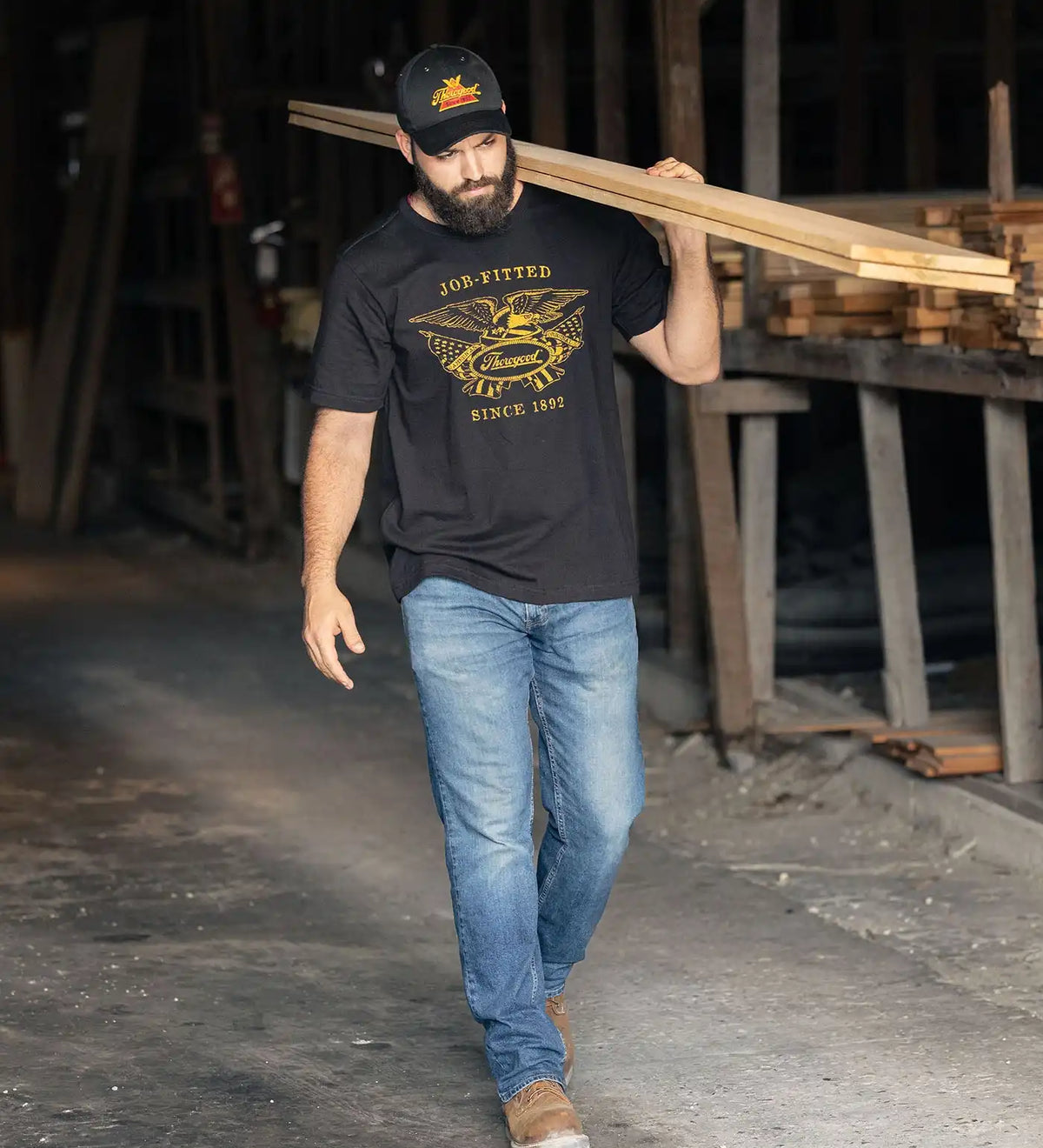 Thorogood Old Glory Vintage T-Shirt USA Made
